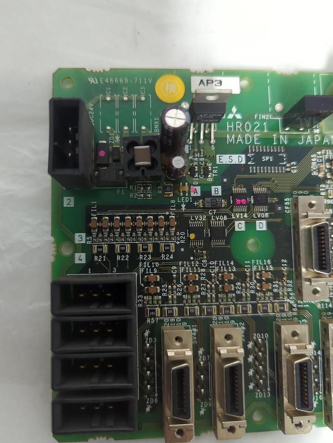 Used MITSUBISHI,HR021,MOTHER BOARD PRE-OWNED