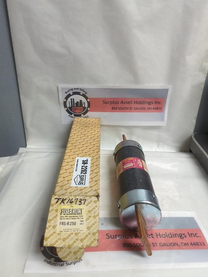 COOPER BUSSMANN,FRS-R-250,FUSETRON 250 AMP FUSE NOS
