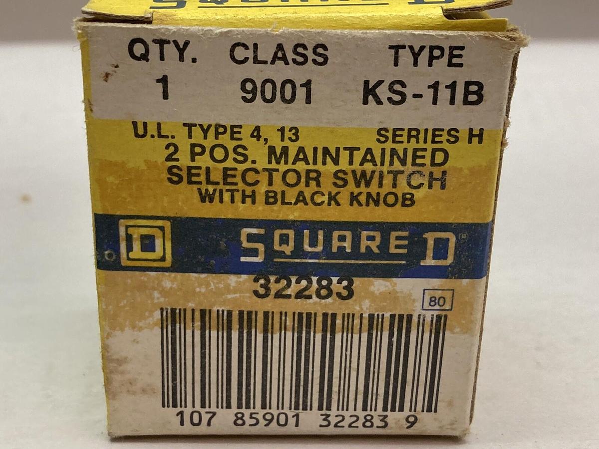 Square D,Class 9001 Type KS-11B,Selector Switch Ser H