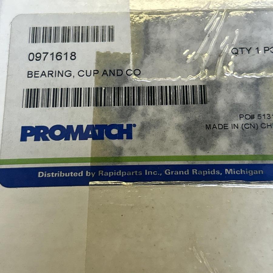 PROMATCH,0971618,CUP AND CONE BEARING NOS