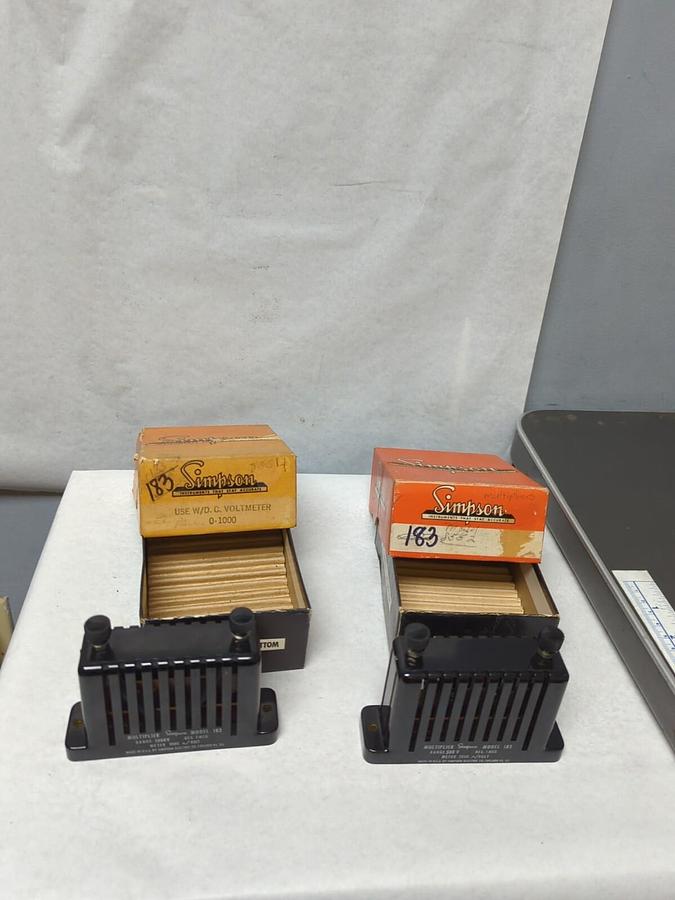SIMPSON,183,MULTIPLIER RANGE 100V LOT OF 2 NOS