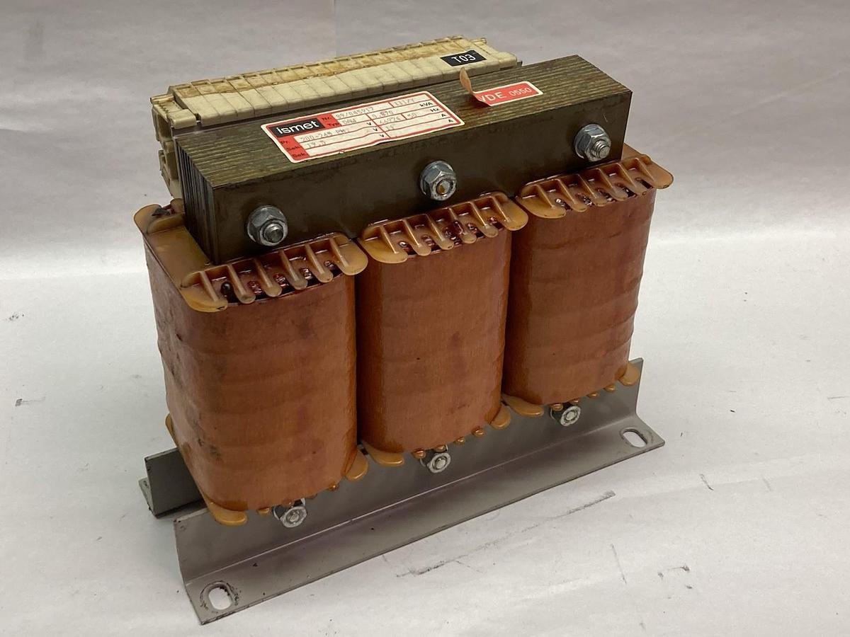 Used Ismet,89/045917,Transformer 50HZ TYP DAW 220/265V 0.870kVA