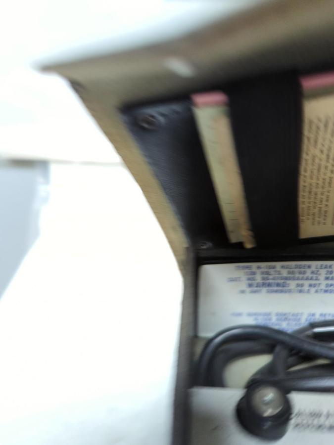 Used GENERAL ELECTRIC,TYPE H-10A,HALOGEN LEAK DETECTOR 120V 50/60HZ 20 WATT PRE-OWNED