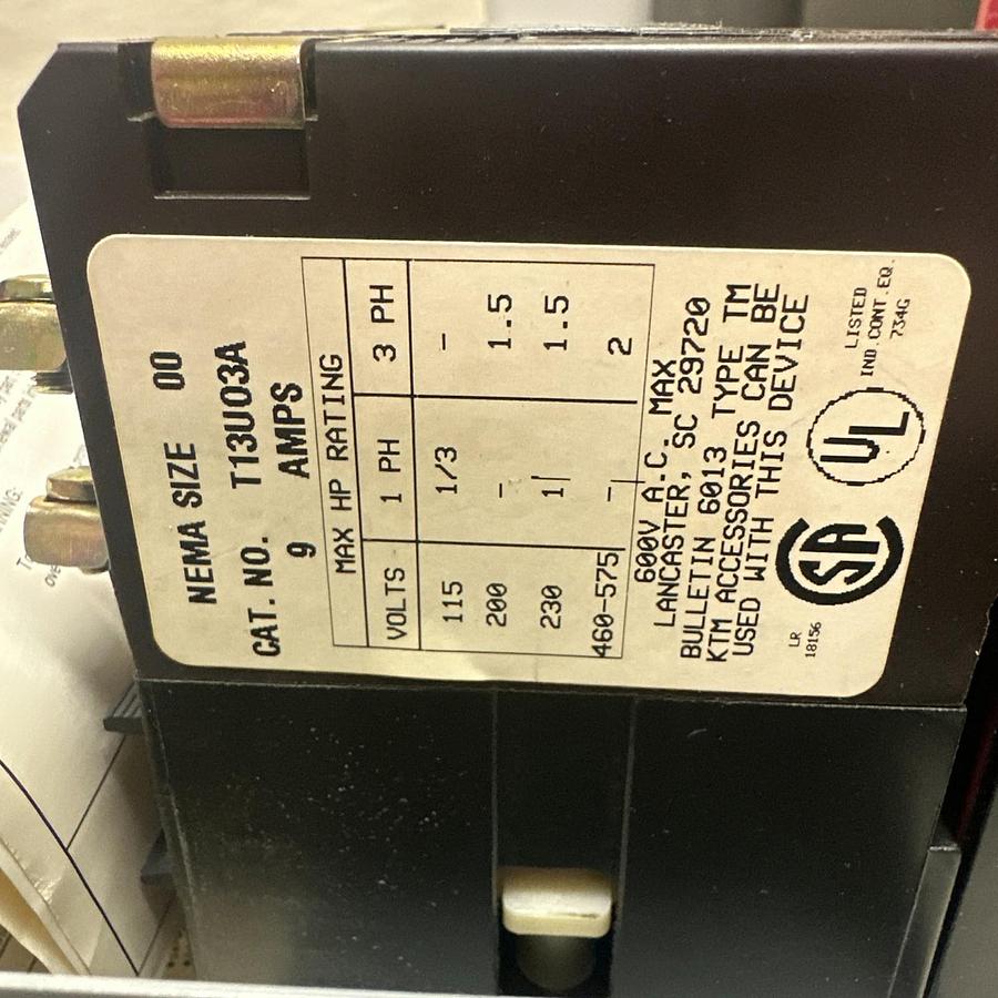 Joslyn Clark,T13UO3A-76,Size 00 w/ New Enclosure