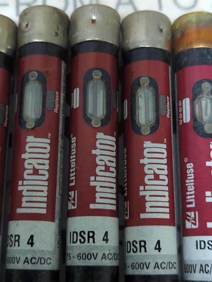 LITTELFUSE,IDSR-4,INDICATOR 4 AMP FUSES BOX OF 10 NOS