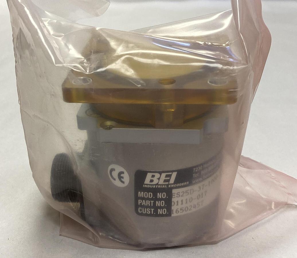 BEI,ES25D-37-1000-ABC-28V/V-SM16,Encoder W/ 924-38540-375 Magnetic Coupling  NOS