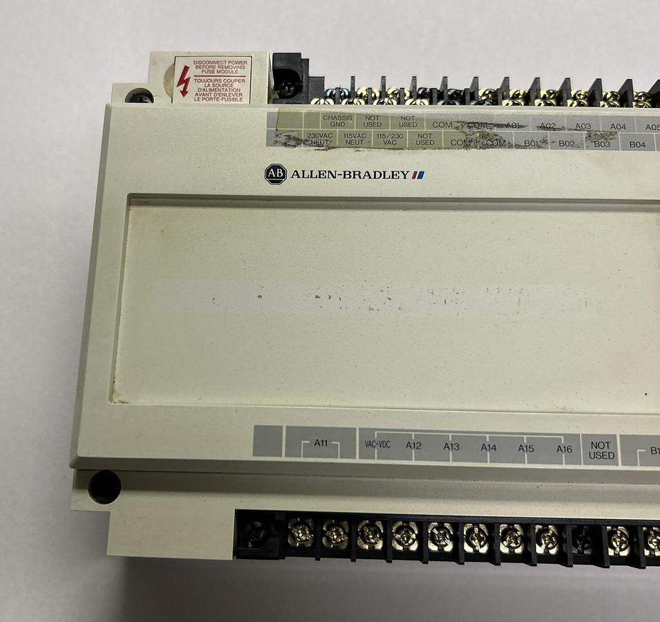 Used ALLEN BRADLEY,1745-E153,SER A EXPANSION UNIT