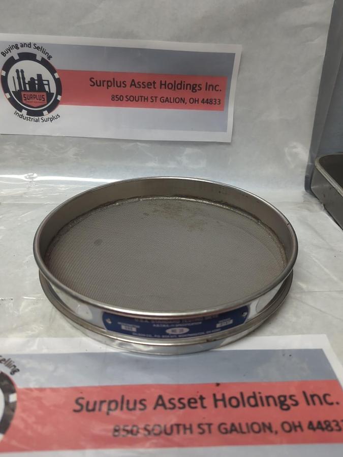 Used USA STANDARD,NO.35,TEST SIEVE 500UM .0197 INCH ASTM E-11 SPEC PRE-OWNED