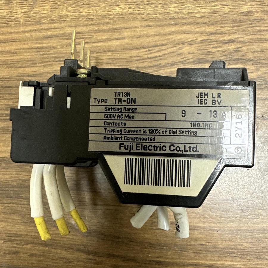 Used Fuji Electric,TR13N,Overload Relay TR-0N