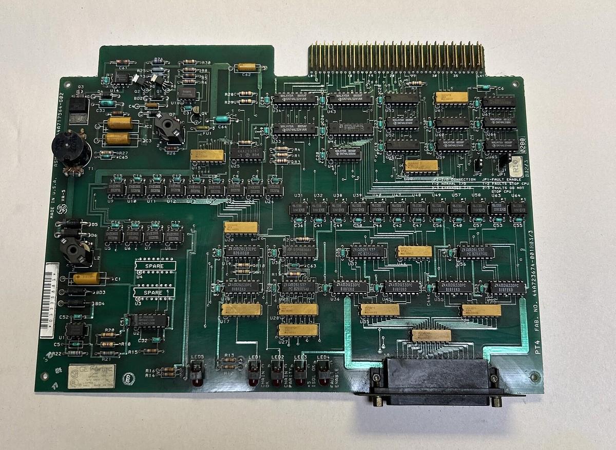 Used GENERAL ELECTRIC,IC600BF900L,I/O XMTR BOARD