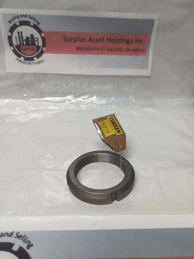 TIMKEN,TN12,BEARING LOCK NUT PRE-OWNED