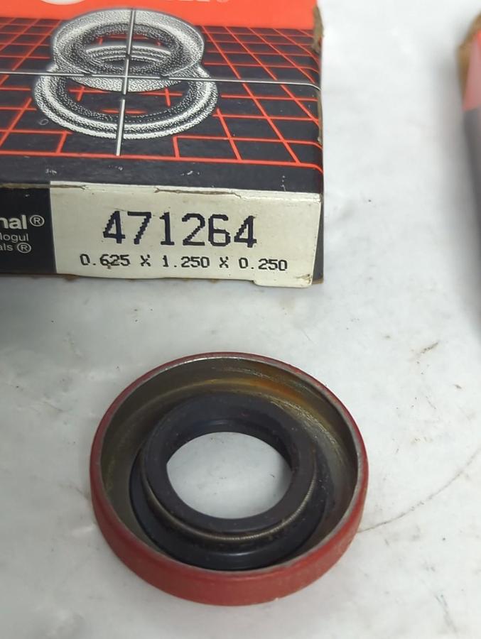 NATIONAL OIL SEAL,471264,OIL SEAL 0.625X.25X0.25 INCH LOT OF 3 NOS