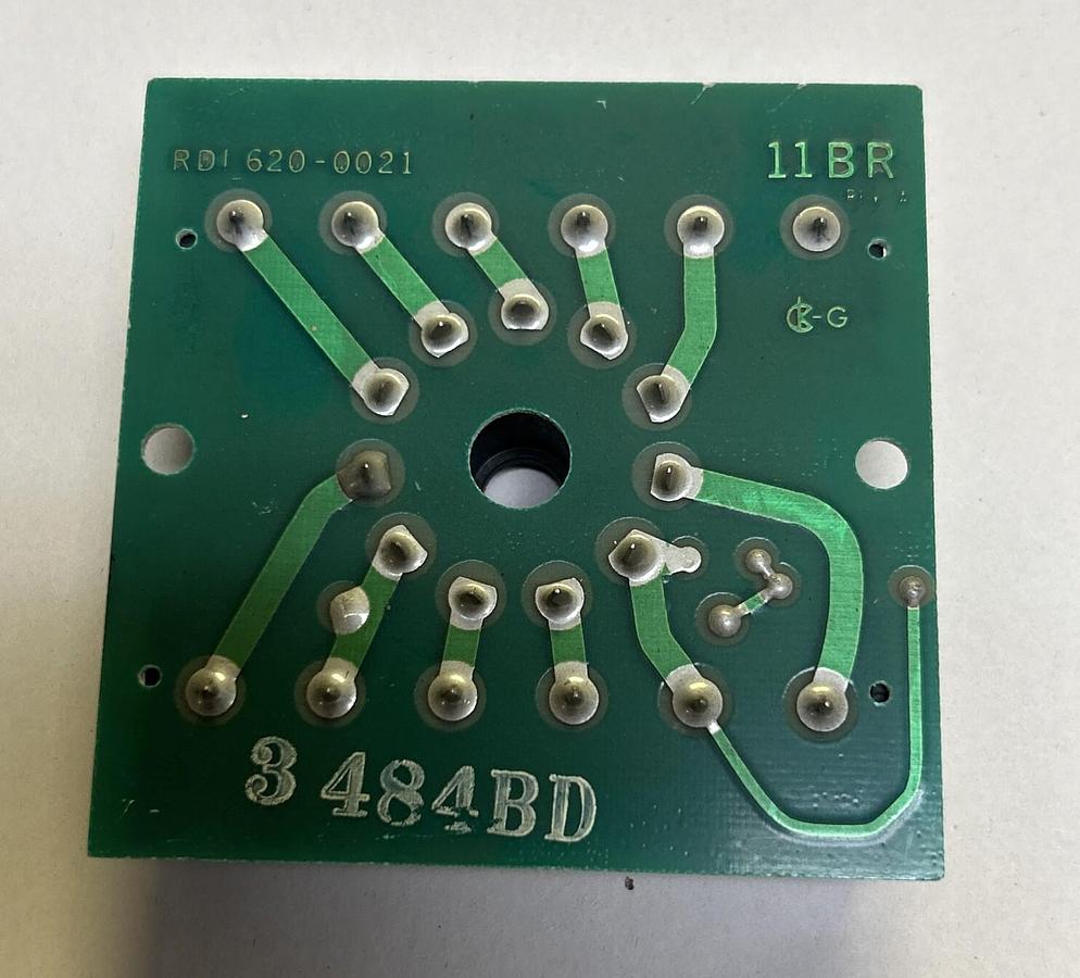 RDI,620-0021,RELAY SOCKET BOARD NOS