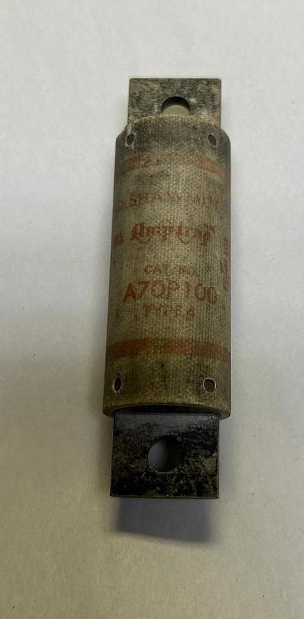 Used GOULD SHAWMUT,A70P100,FUSE 100A 700V