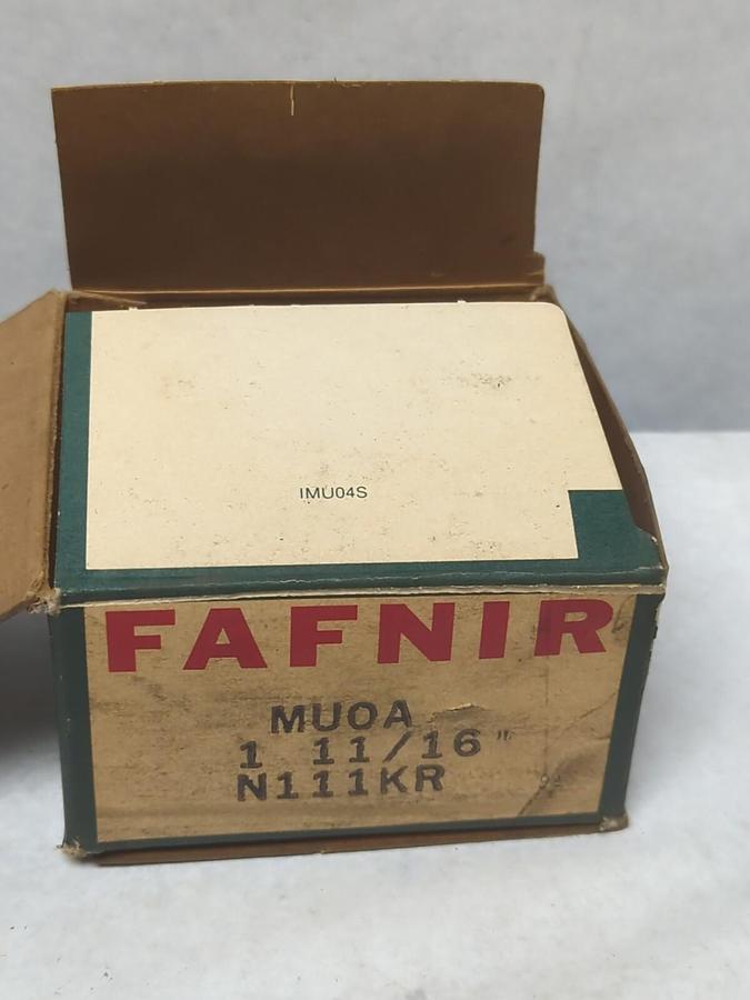 FAFNIR,MUOA N111KR,INSERT BEARING  1-11/16 INCH BORE NOS