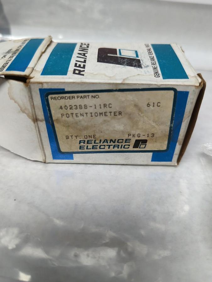 RELIANCE,402388-11RC,POTENTIOMETER NOS