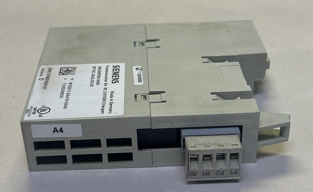 Used SIEMENS,6FC5211-0AA10-0AA0,ANALOG INPUT MODULE