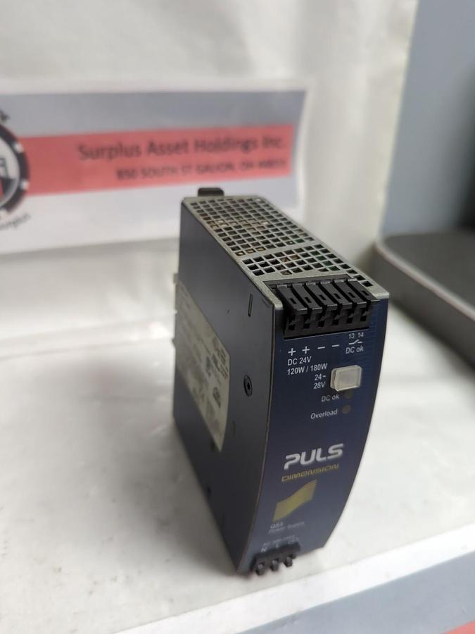 Used PULS,QS5.241,POWER SUPPLY 120-240VAC PRE-OWNED