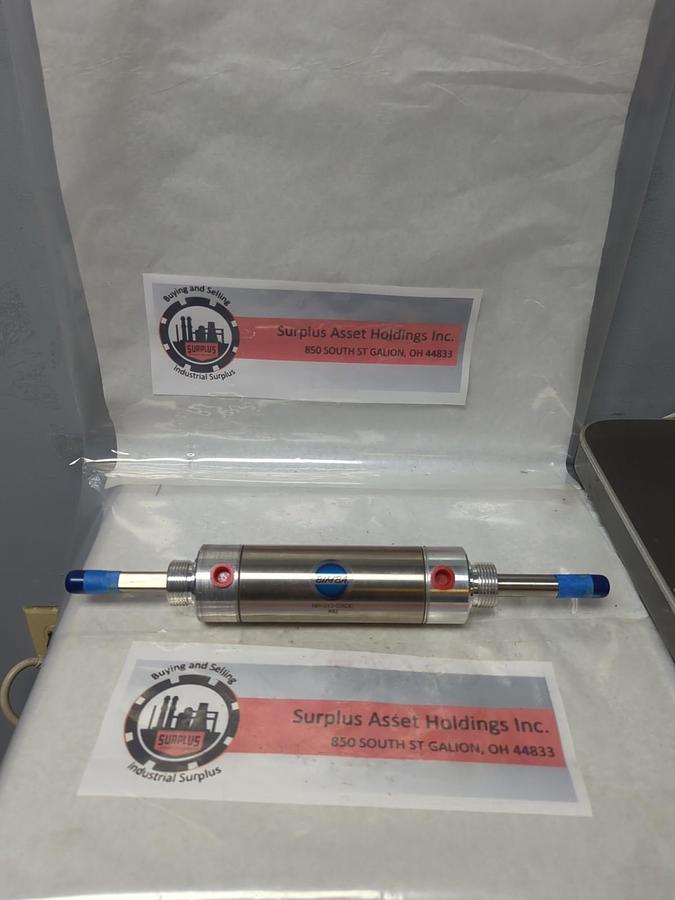 Used BIMBA,NR-313-DXDE,PNEUMATIC CYLINDER 2 INCH BORE 3 INCH STROKE PRE-OWNED