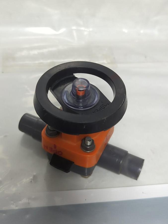 Used GEORG FISCHER,TYP 315,DIAPHRAGM VALVE d 20 DN 15 PN 10 PRE-OWNED