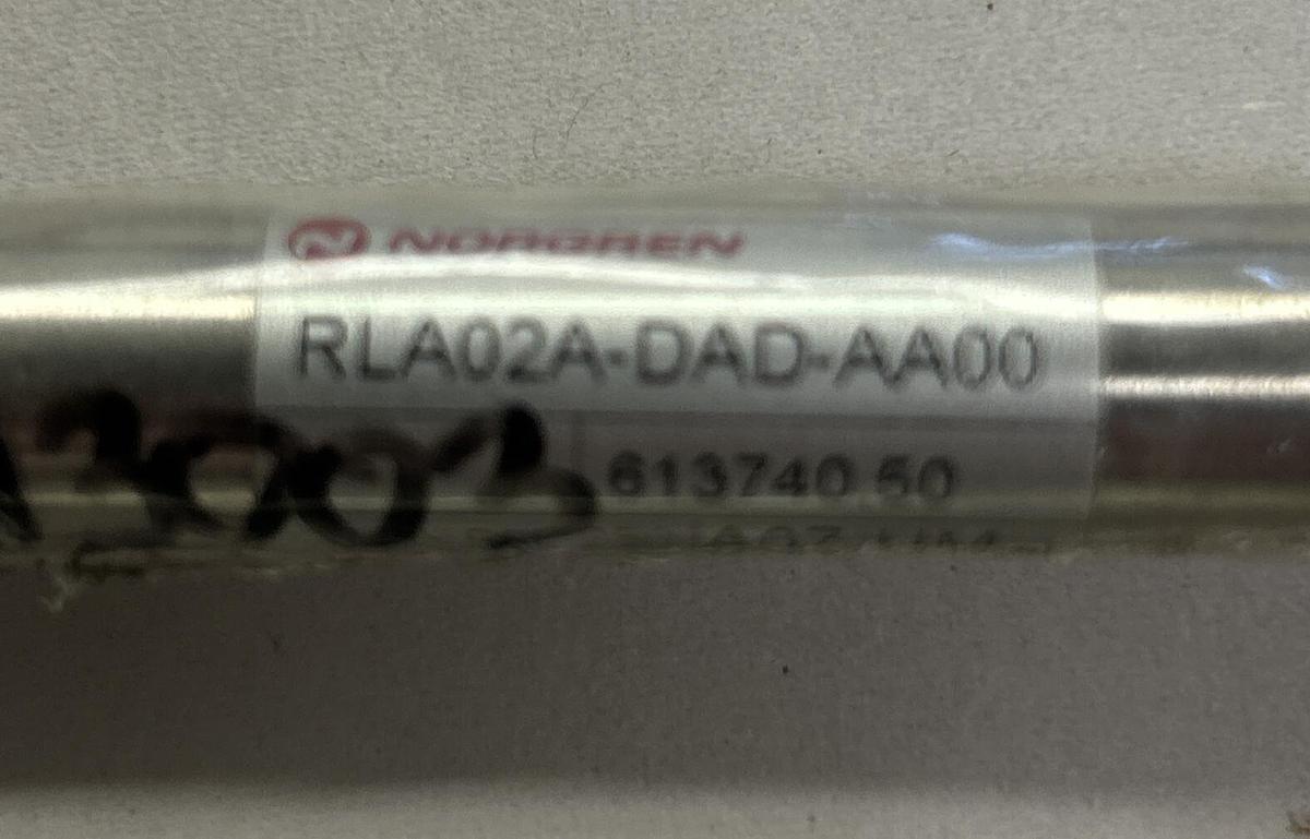 Used NORGREN,RLA02A-DAD-AA00,AIR PNEUMATIC CYLINDER NEW