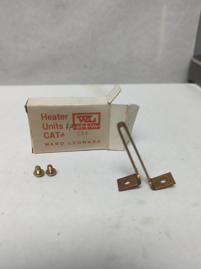 WARD LEONARD,C24,OVERLOAD HEATER ELEMENT BOX OF 1 PC NOS
