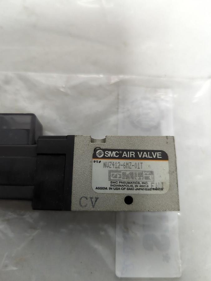 Used SMC,HVZ412-6MZ-01T,SOLENOID OPERATED AIR VALVE 12VDC PRE-OWNED