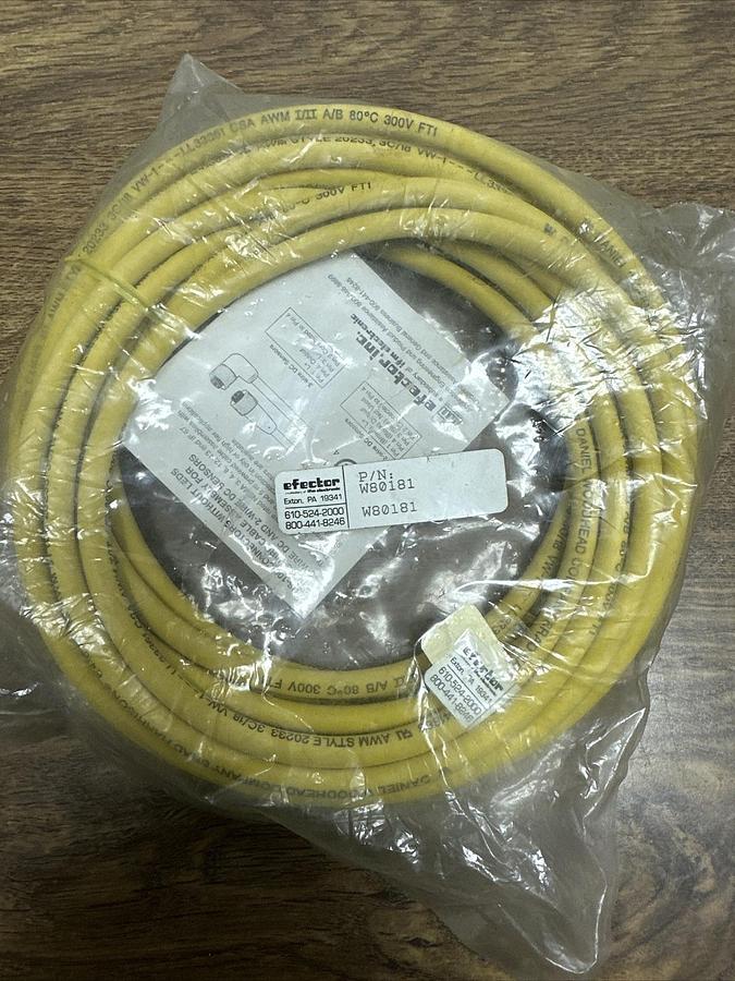 Used Efector,W80181,Sensor Cable