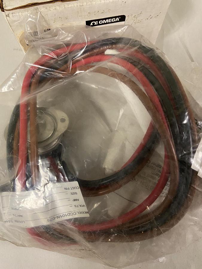OMEGA,CCD101N-075,Temperature Control Switch New in box