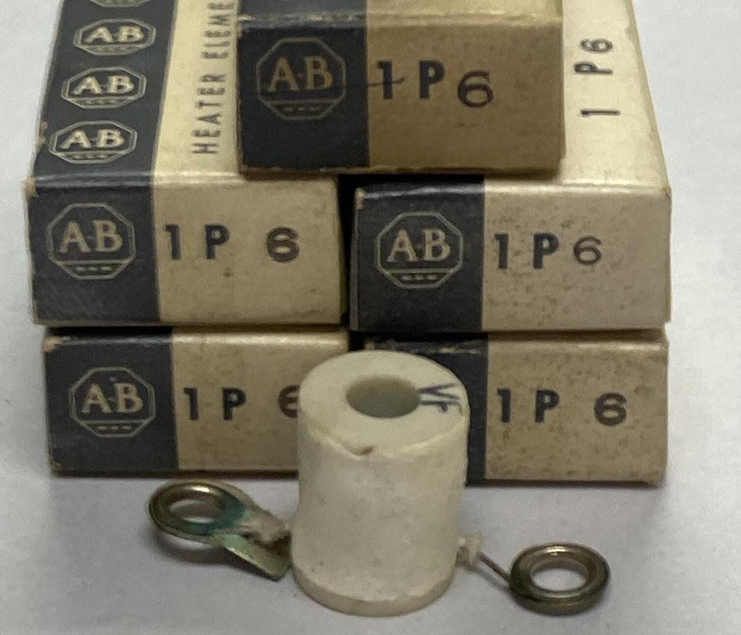 ALLEN BRADLEY,P6,HEATER ELEMENT LOT OF 5 NEW