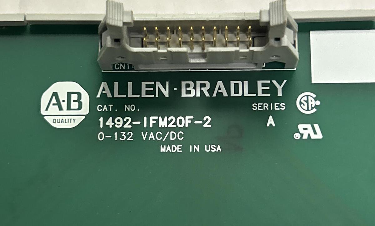 Used ALLEN BRADLEY,1492-IFM20F-2,SER A INTERFACE MODULE