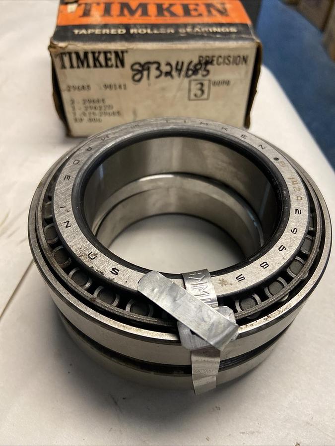 Timken,29685-90141,Precision 3.0000 Roller Bearing Set NOS