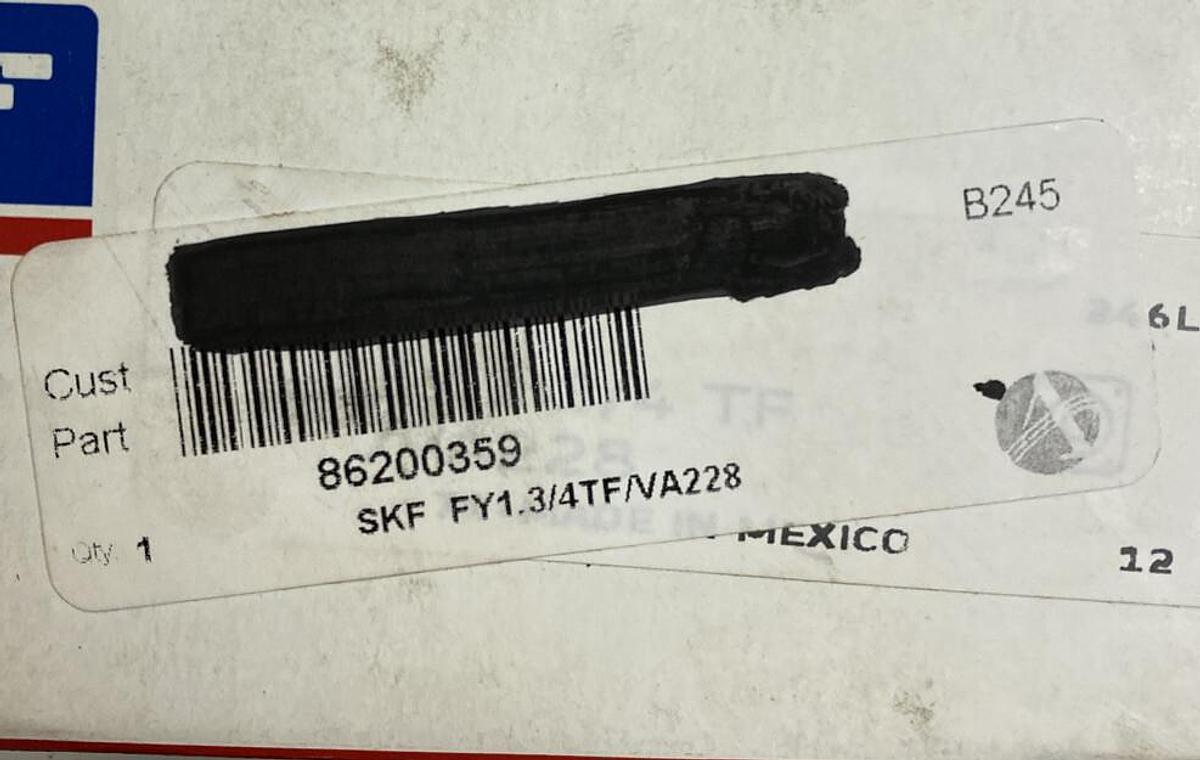 Used SKF,FY 1.3/4 TF/VA228,Flange Bearing NOS