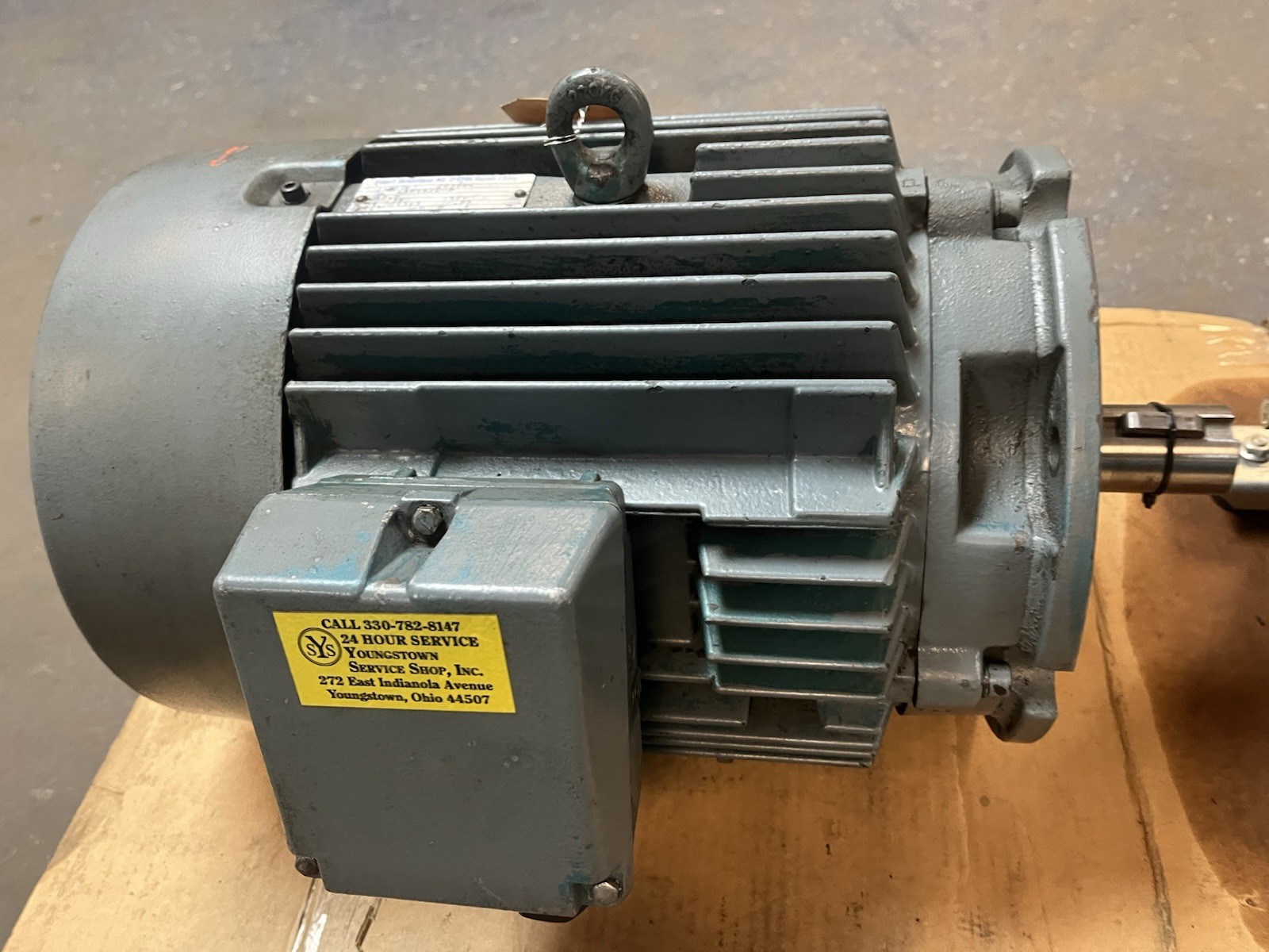 Used ROBERT BIRKENBEUL,4AP132S-4,MOTOR 6.6kW 1740RPM