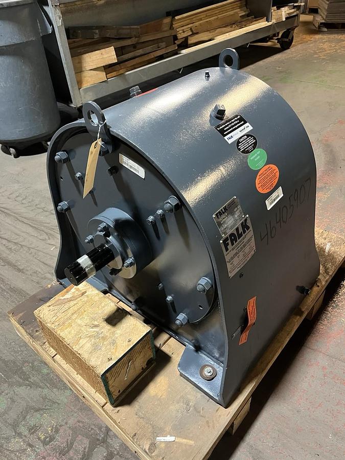 Used FALK,7C2-02B9,ENCLOSED GEAR DRIVE REDUCER RATIO 159.65 INPUT 7.8HP 2000RPM