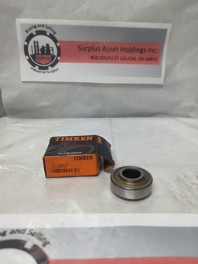 TIMKEN,203SRR2,BALL BEARING NOS