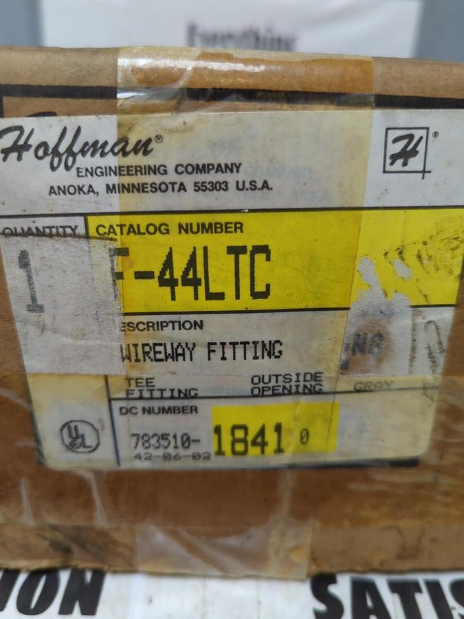 HOFFMAN,F-44LTC,WIREWAY CROSS FITTING SEALED BOX