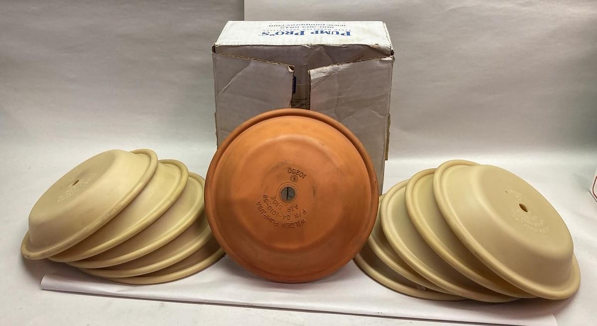 Used Wilden Pump,04-1010-58,Air Side BOX OF 11