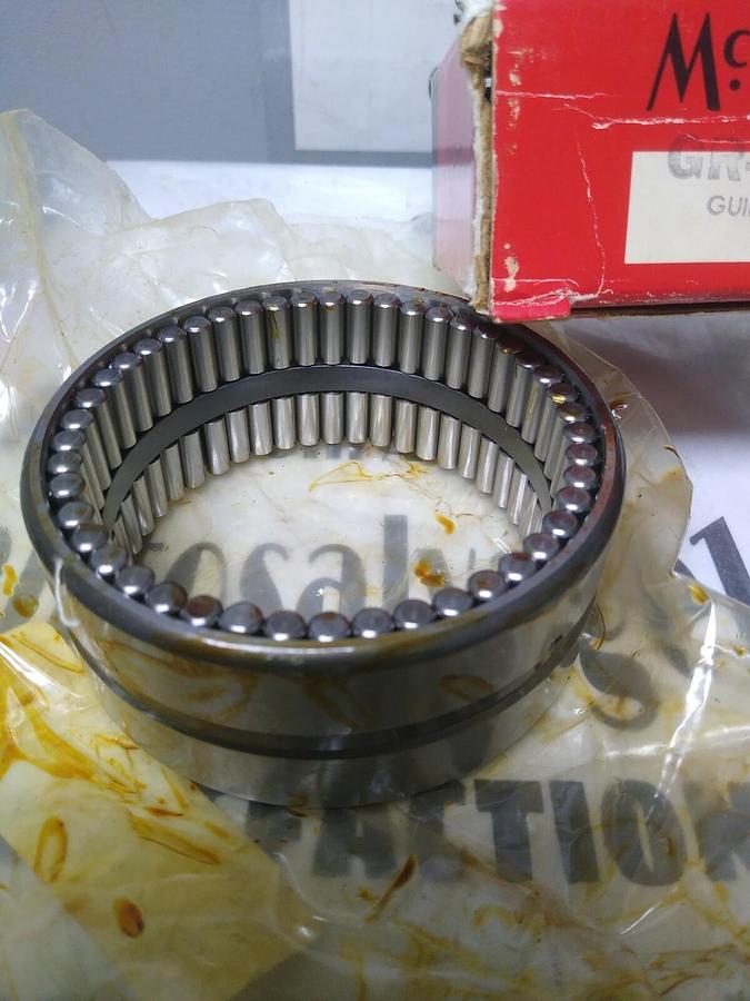 MCGILL,GR-48-N,NEEDLE ROLLER BEARING 3 IN BORE LOT OF 2 ONE HAS NO BOX NOS