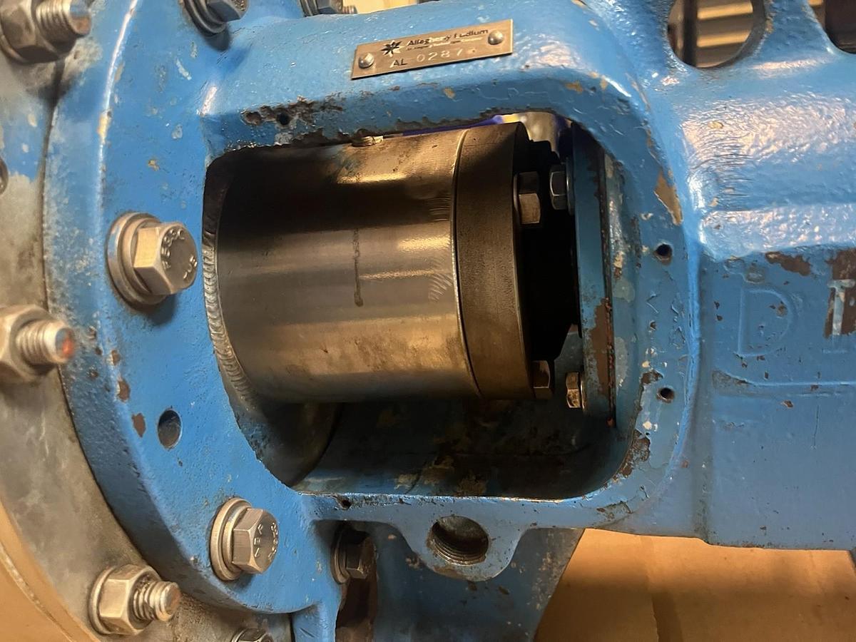 Used DISCFLO,303-10,CENTRIFUGAL DISC PUMP 3X3X10 DISCPAC 2HHD-9.59