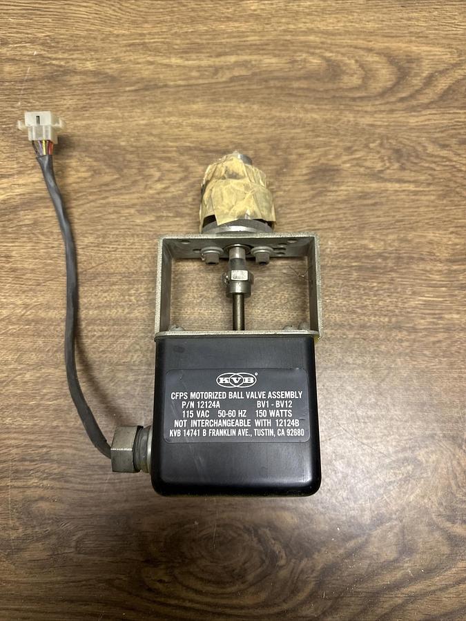 Used KVB,12124A,Motorized Ball Valve