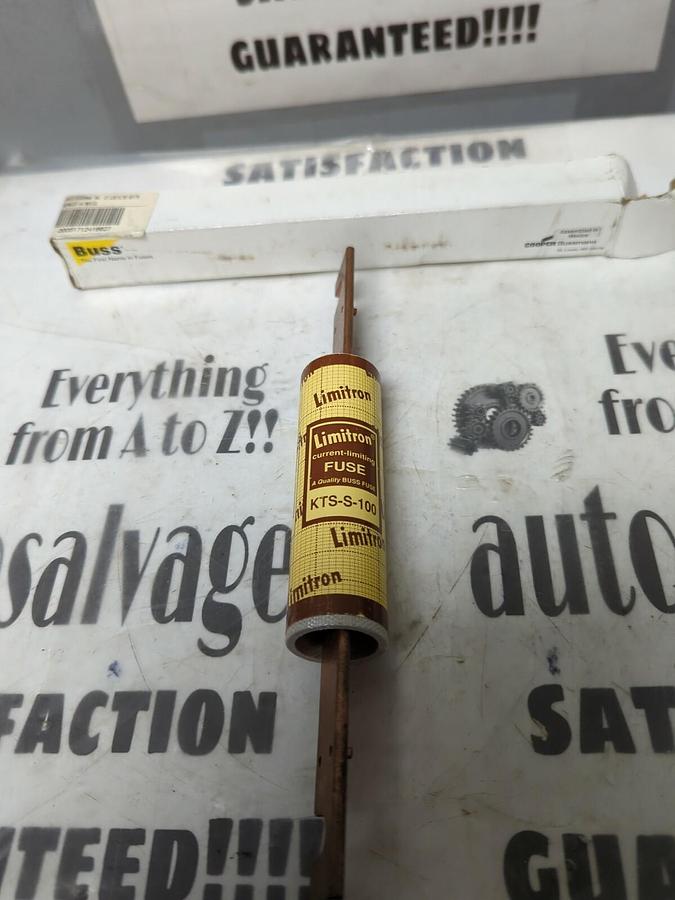 COOPER BUSSMANN,KTS-S-100,LIMITRON FUSE 100 AMP NOS