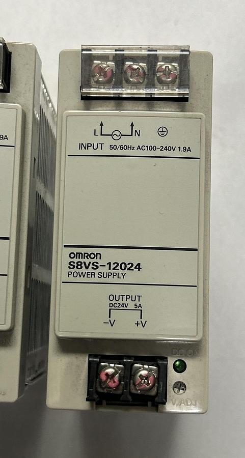 Used OMRON,S8VS-12024,POWER SUPPLY LOT OF 3