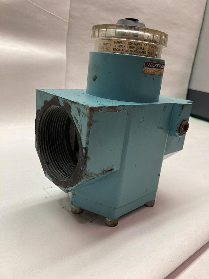 Used Wilkerson,R41-0C-000A-H91,Dual Air Regulator