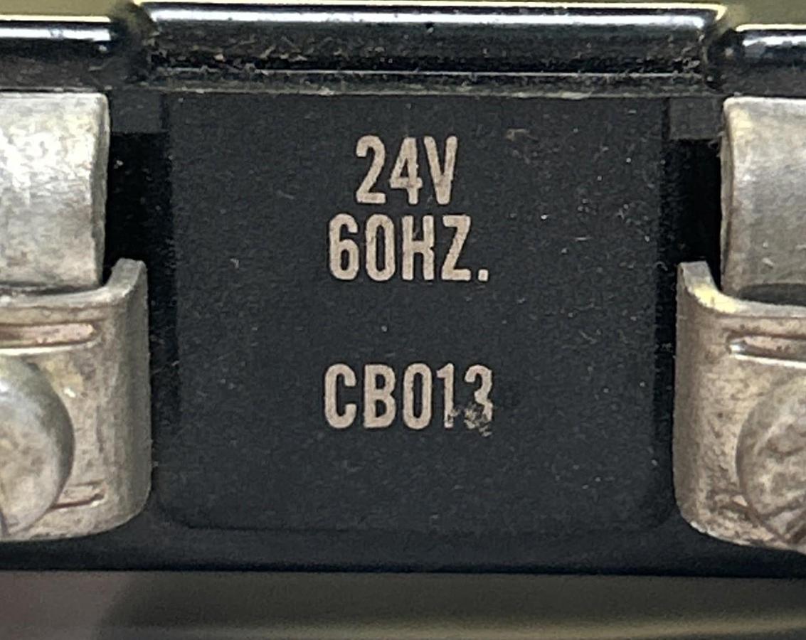 Used ALLEN BRADLEY,CB013,COIL 24V 60HZ