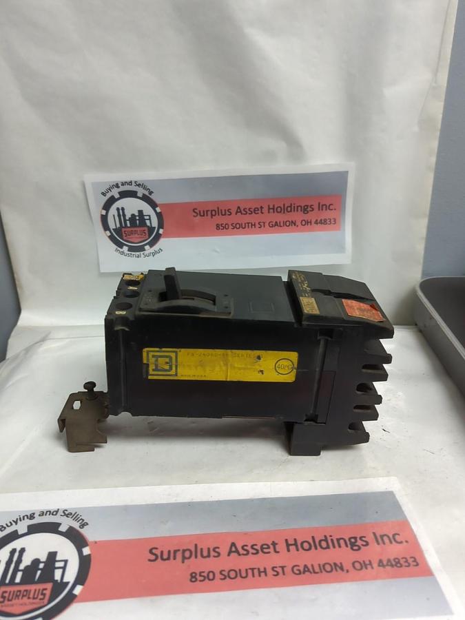 Used SQUARE D,FA24060-AB,I-LINE CIRCUIT BREAKER 60 AMP PRE-OWNED