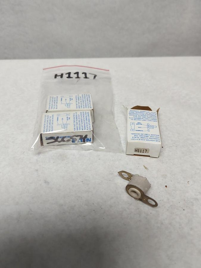 CUTLER HAMMER,H1117,THERMAL OVERLOAD HEATER ELEMENT LOT OF 3 NOS