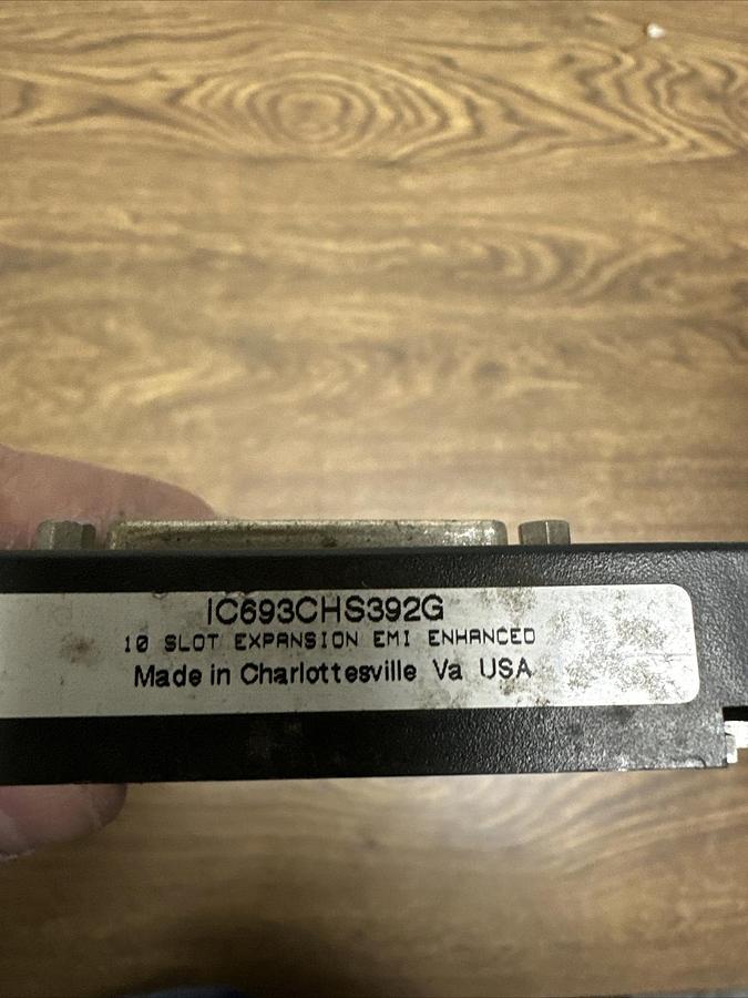 Used GE Fanuc,IC693CHS392G,10 Slot Expansion Rack EMI Enhanced