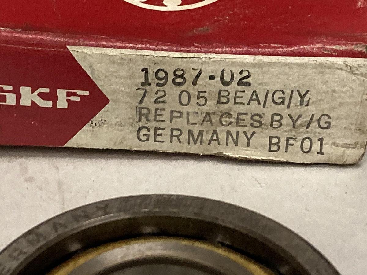 SKF,1987-02,Bearing Lot of 2