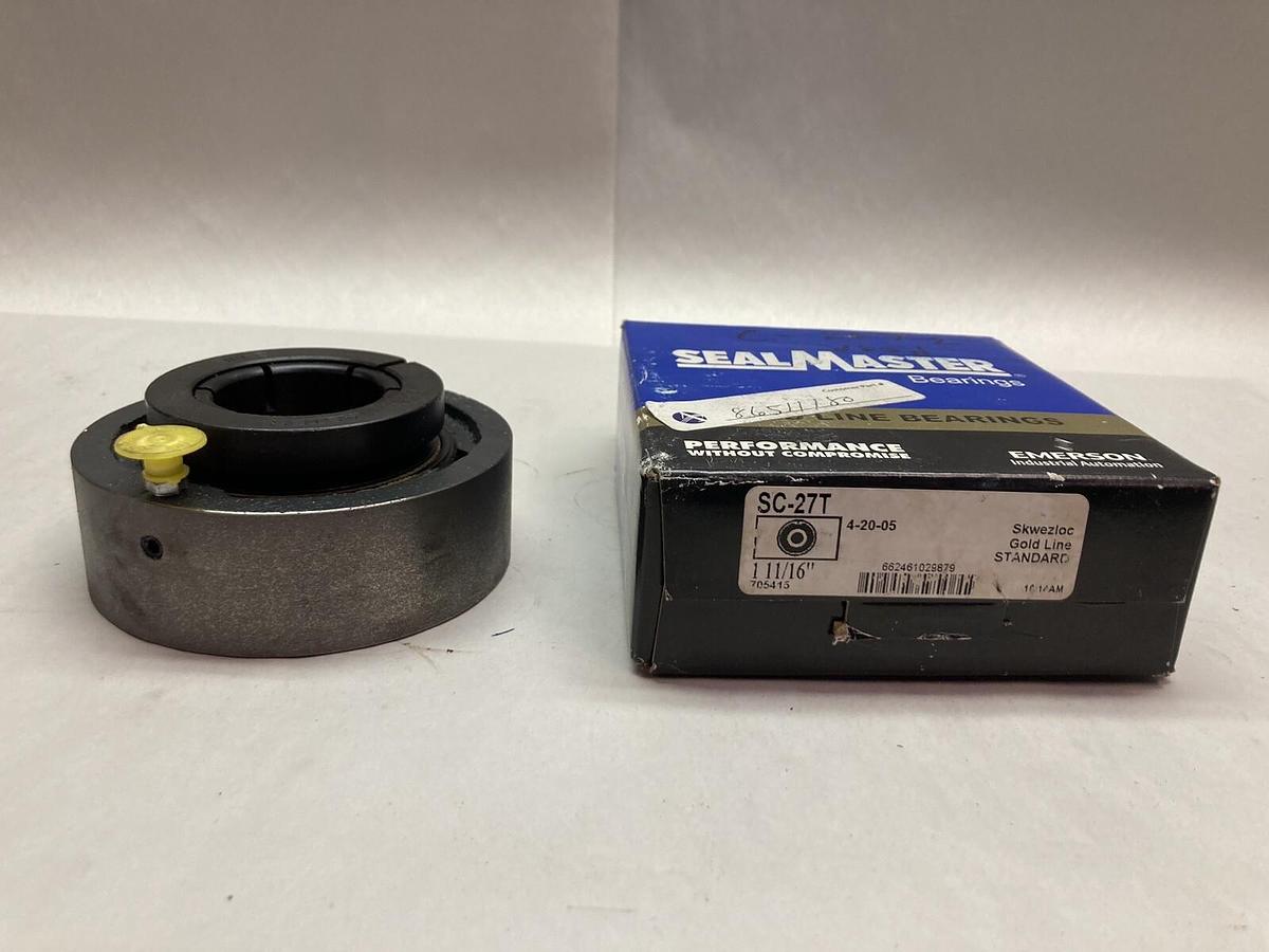 Sealmaster,SC-27T,Flange-Mount Ball Bearing 1 11/16 Inch
